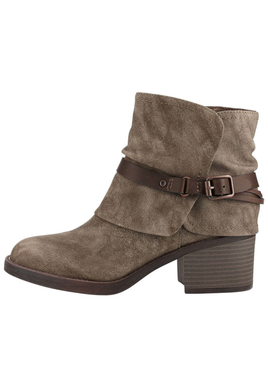 Blowfish Stiefelette Lederimitat Taupe