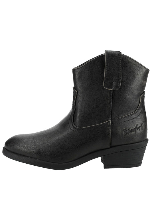 Blowfish Stiefelette Lederimitat Schwarz