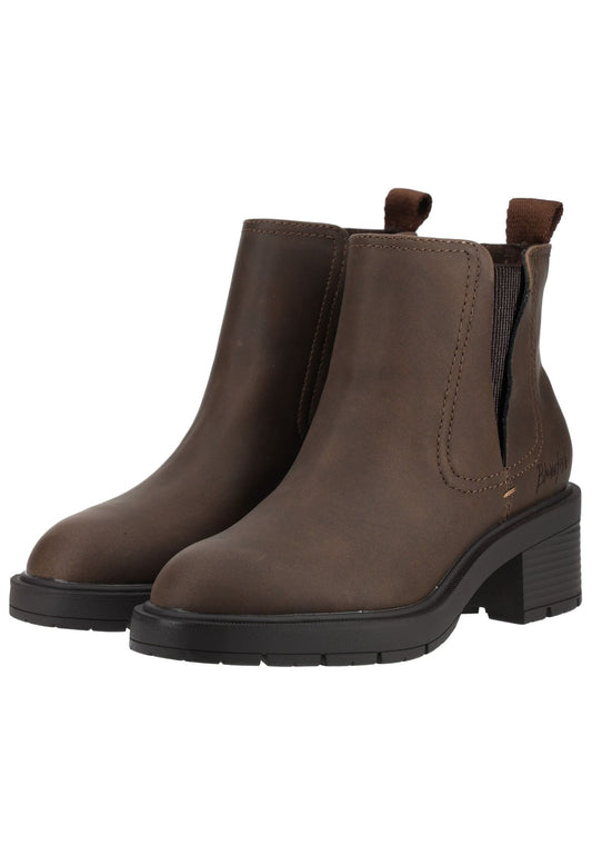Blowfish Stiefelette Lederimitat/Textil Chocolate