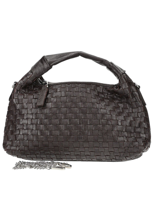 NUNOO Taschen Leder Dunkelbraun