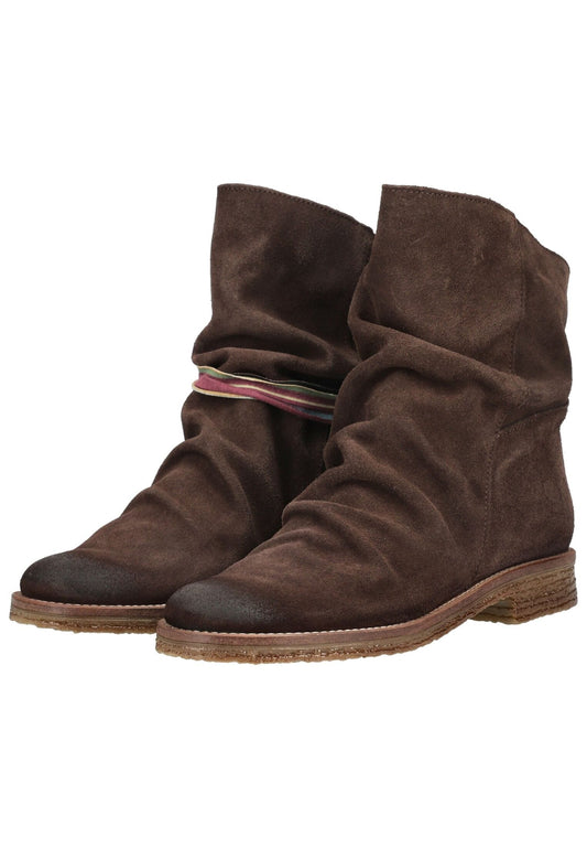 FELMINI Stiefelette Veloursleder Espresso