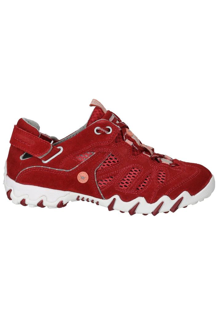 ALLROUNDER Halbschuhe Veloursleder Chili Red