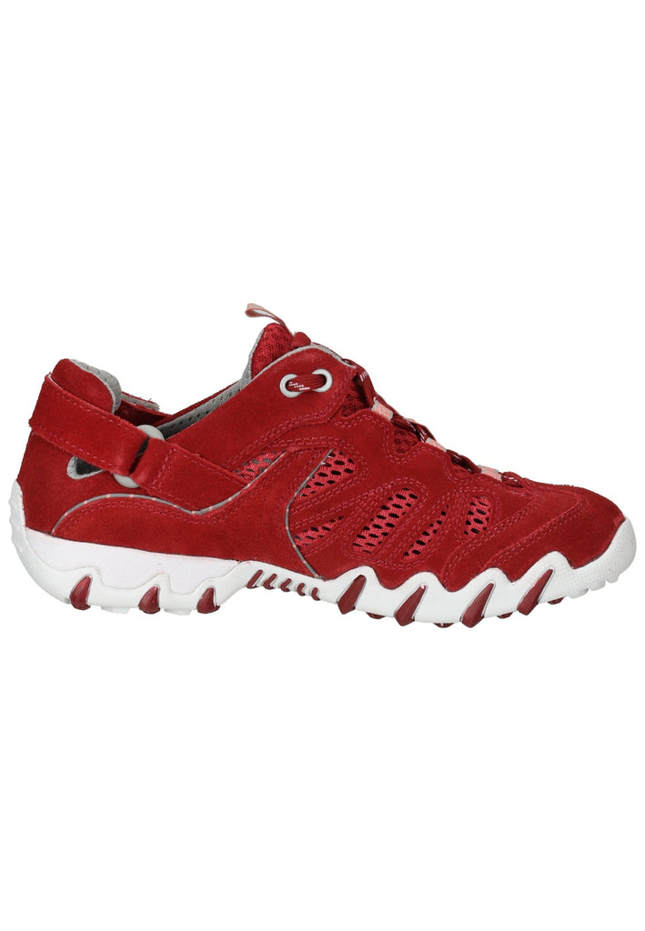 ALLROUNDER Halbschuhe Veloursleder Chili Red