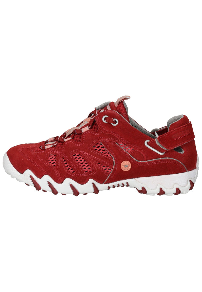 ALLROUNDER Halbschuhe Veloursleder Chili Red