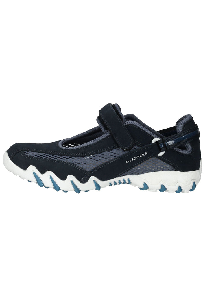 ALLROUNDER Halbschuhe Veloursleder Ocean