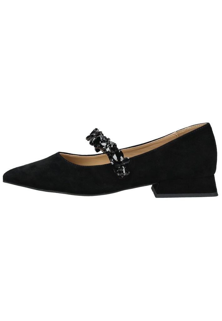 ALMA EN PENA Ballerinas Leder Schwarz