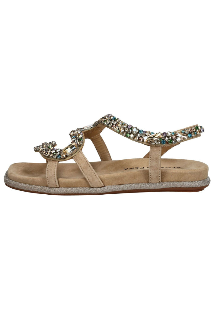 Sandalen ALMA EN PENA Sandalen Leder/Textil Sand