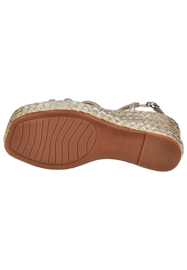 ALMA EN PENA Sandalen Textil Bronze