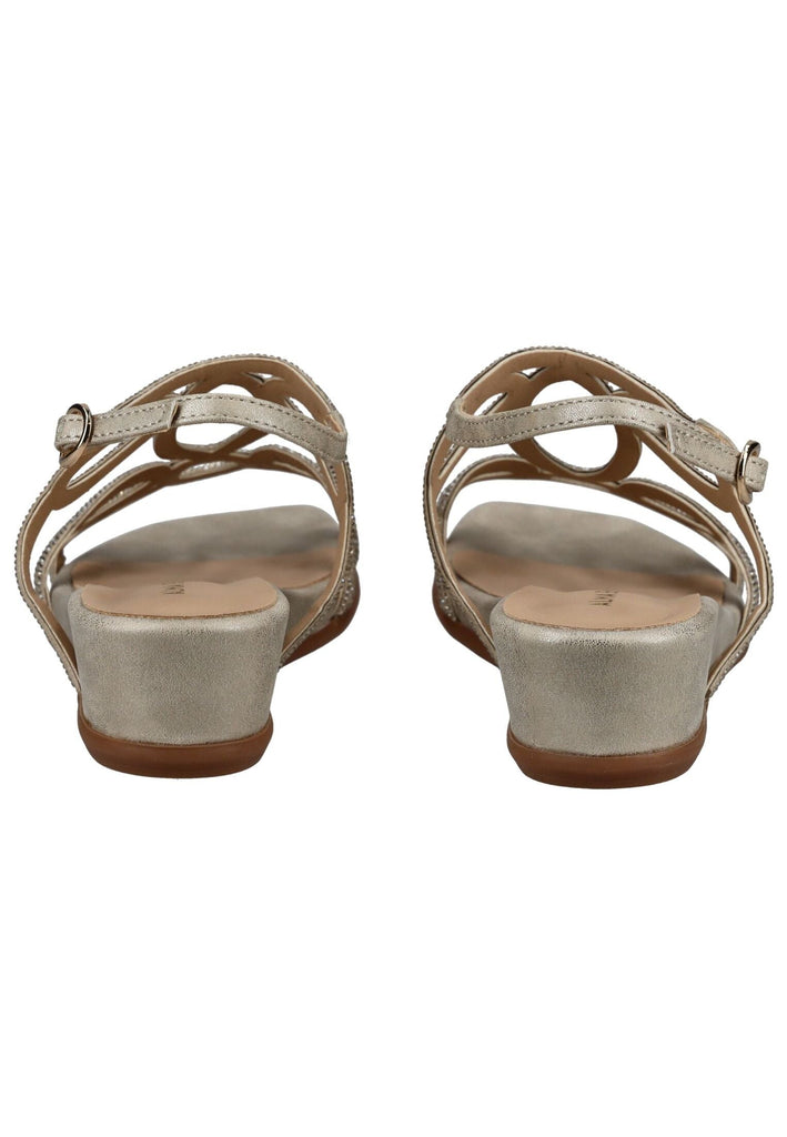 ALMA EN PENA Sandalen Textil Gold