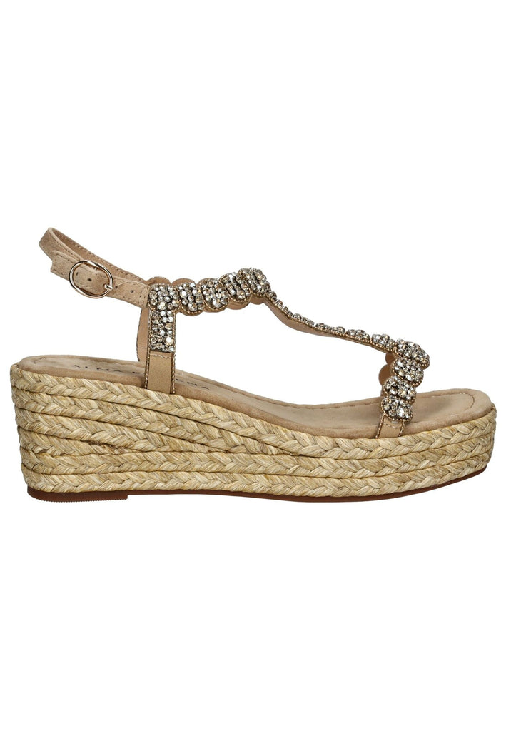 ALMA EN PENA Sandalen Textil Sand