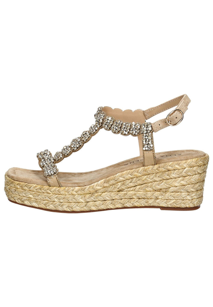 ALMA EN PENA Sandalen Textil Sand