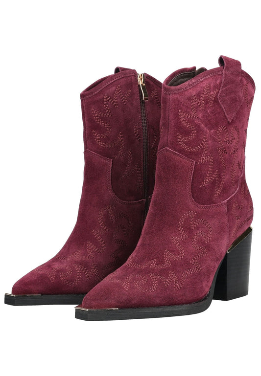 ALMA EN PENA Stiefelette Leder Wine