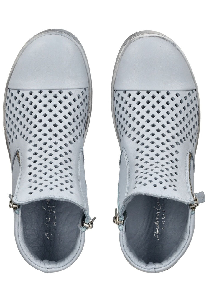 Andrea Conti Halbschuhe Leder Hellblau
