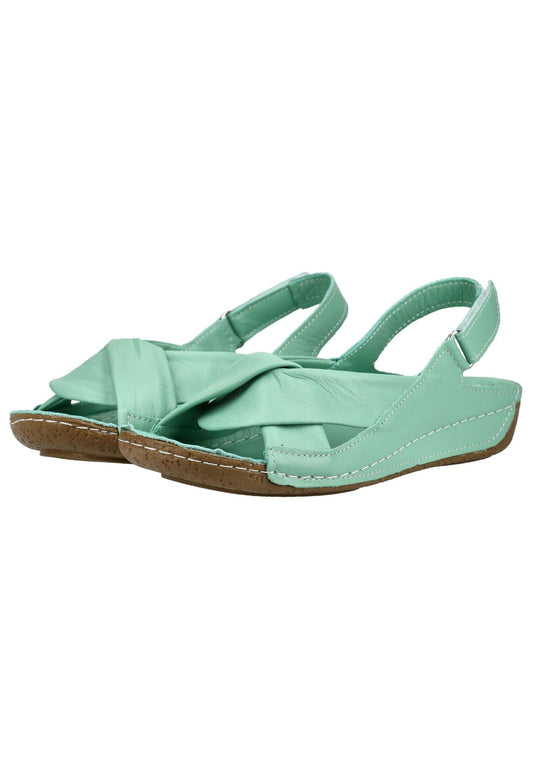 Andrea Conti Sandalen Leder Mint