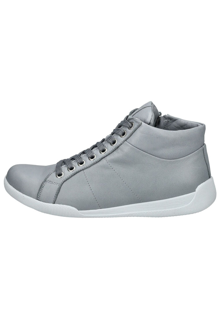 Sneaker Andrea Conti Sneaker Glattleder Hellgrau