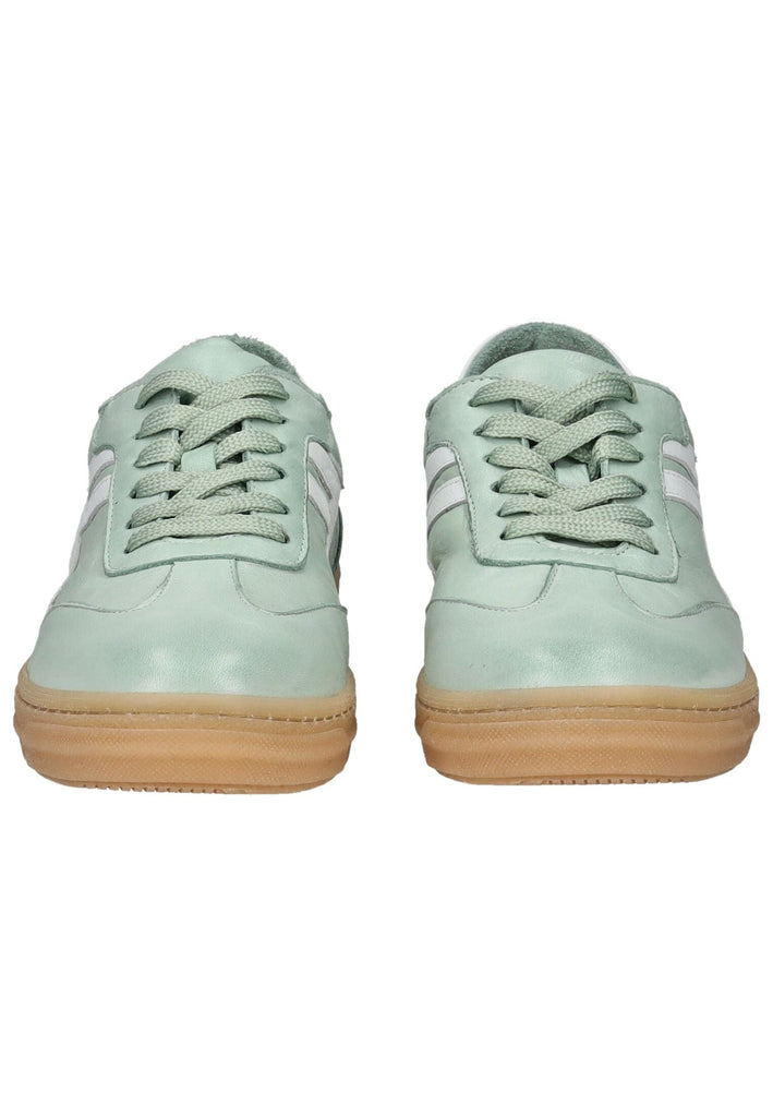 Andrea Conti Sneaker Leder Hellgrün