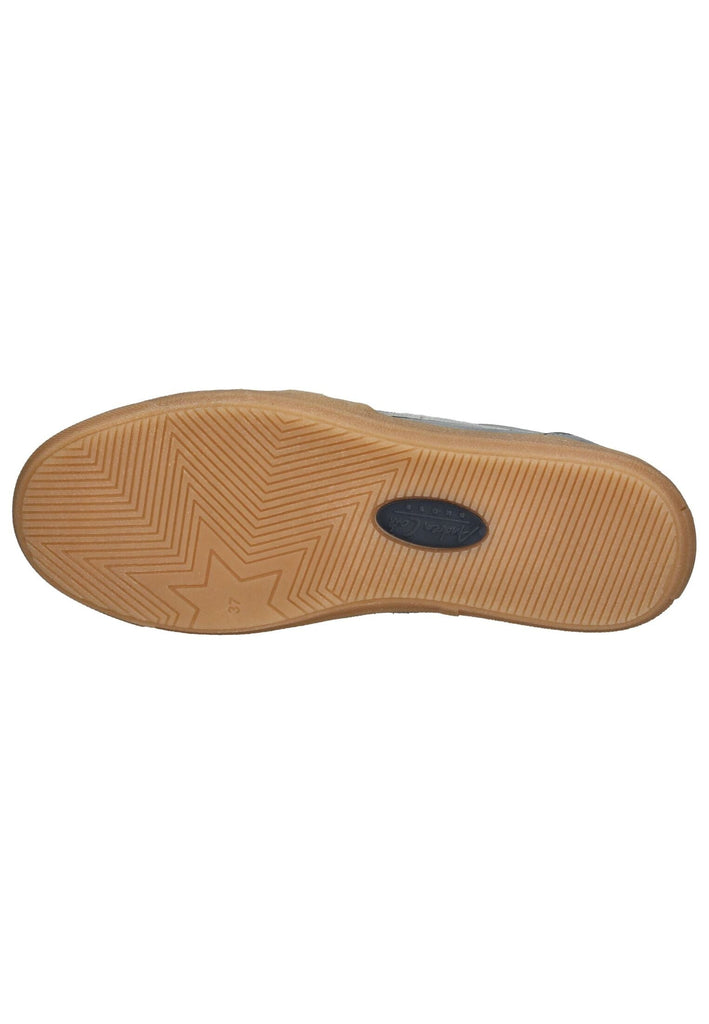 Andrea Conti Sneaker Leder Silber/Beige