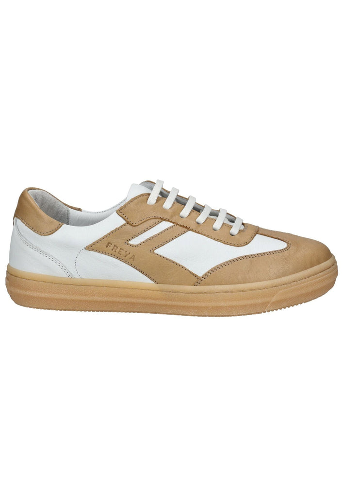 Andrea Conti Sneaker Leder Weiß/Beige