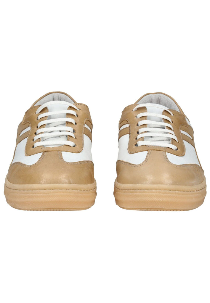 Andrea Conti Sneaker Leder Weiß/Beige