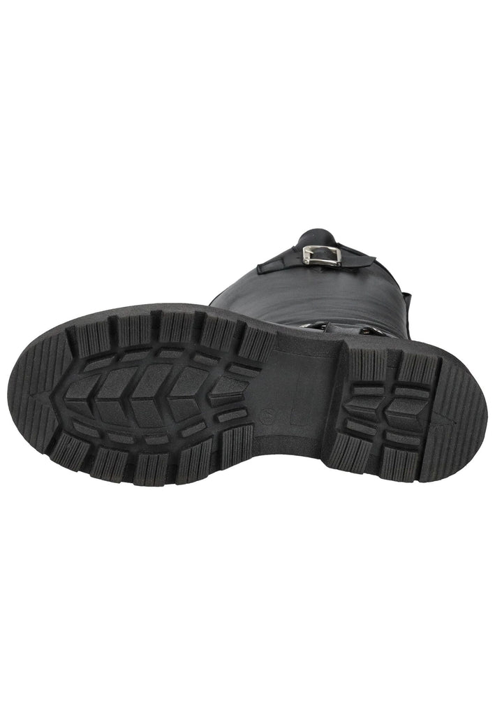 Andrea Conti Stiefel Glattleder Schwarz Warmfutter