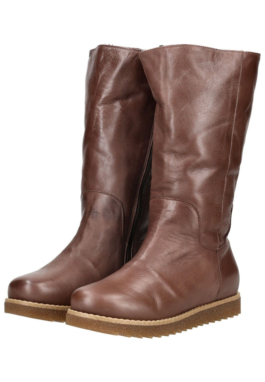Andrea Conti Stiefel Leder Mokka Warmfutter