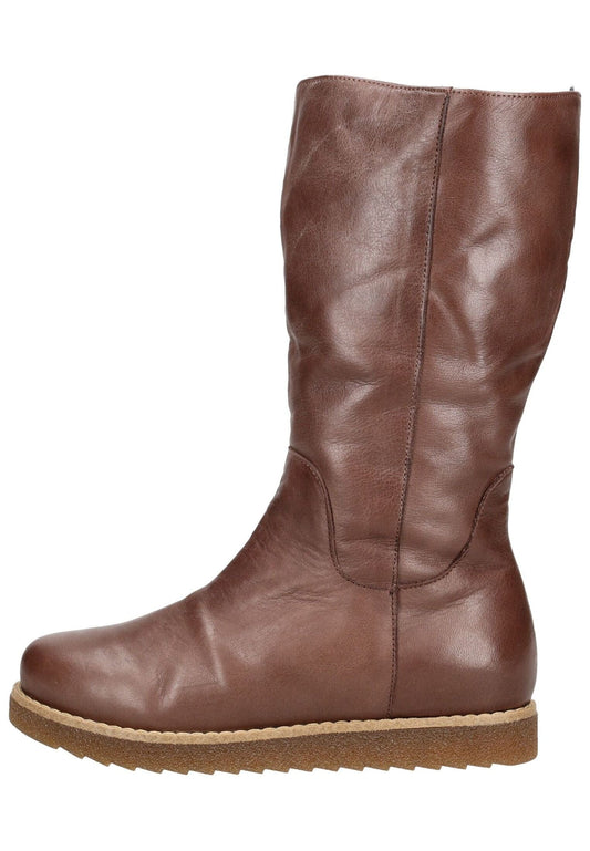 Andrea Conti Stiefel Leder Mokka Warmfutter