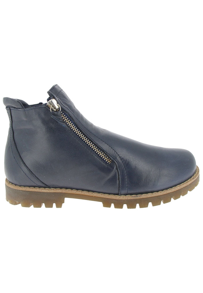 Andrea Conti Stiefelette Leder Dunkelblau