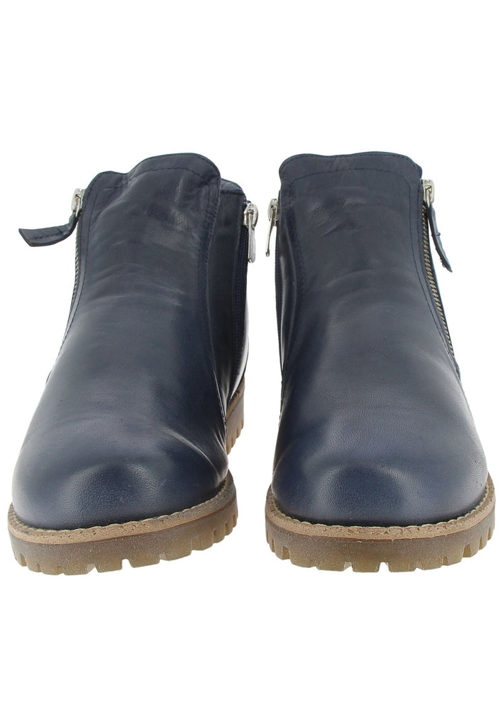 Andrea Conti Stiefelette Leder Dunkelblau