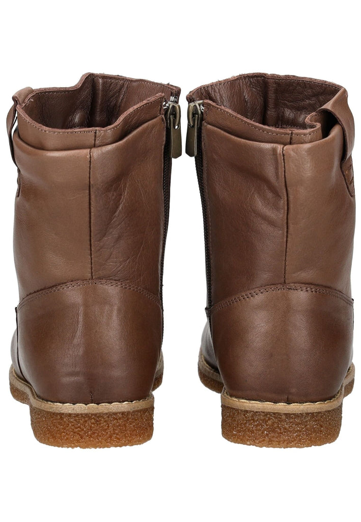 Andrea Conti Stiefelette Leder Dunkelbraun Warmfutter