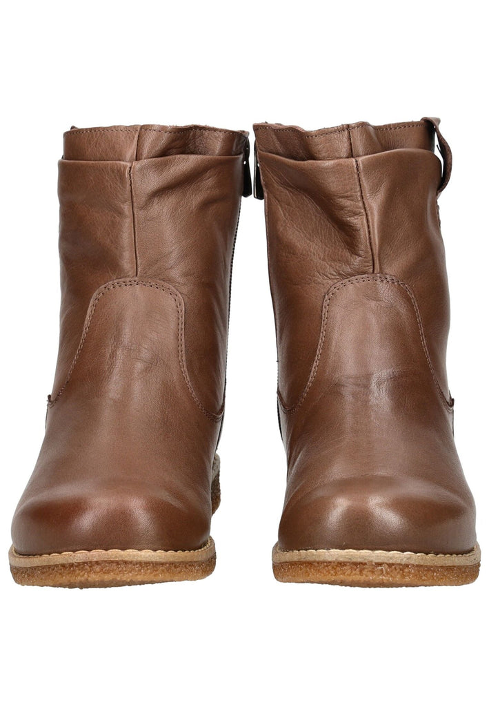 Andrea Conti Stiefelette Leder Dunkelbraun Warmfutter