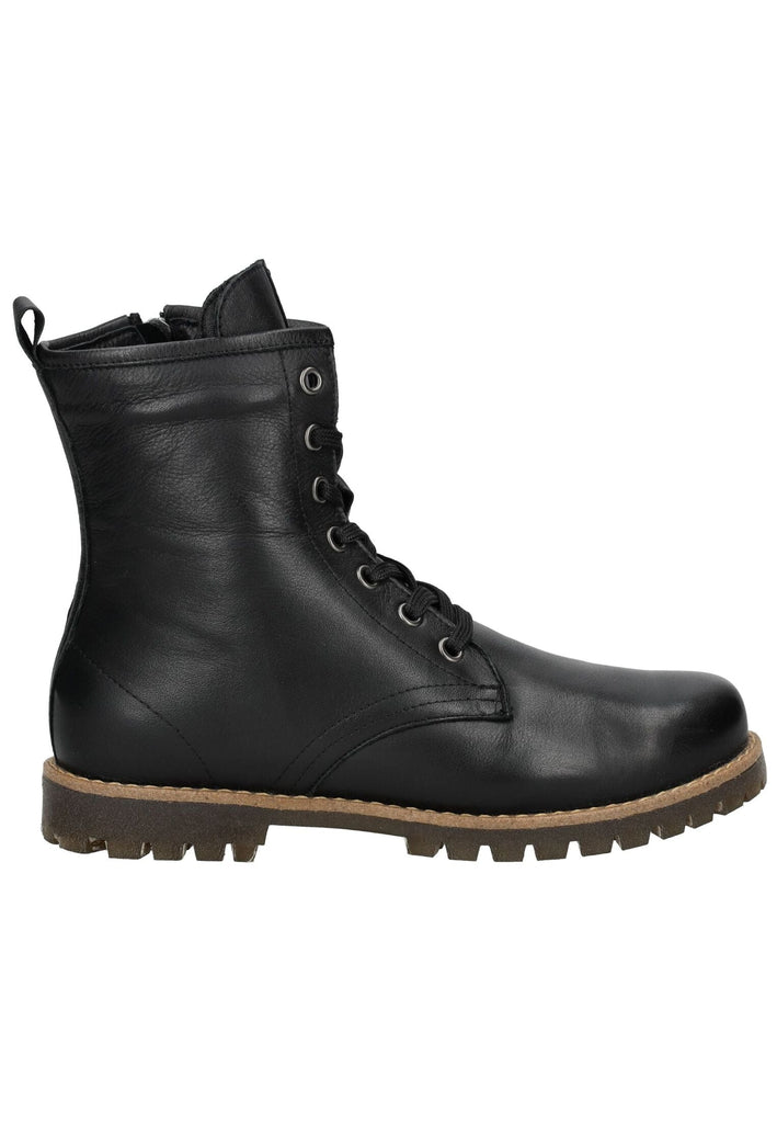 Andrea Conti Stiefelette Leder Schwarz