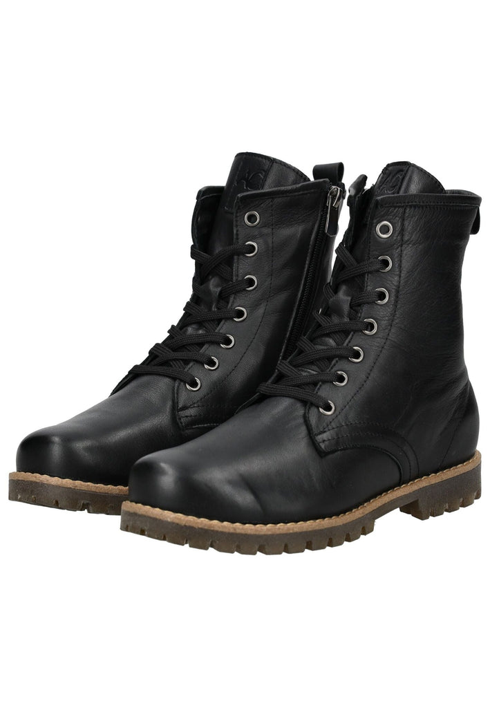 Andrea Conti Stiefelette Leder Schwarz