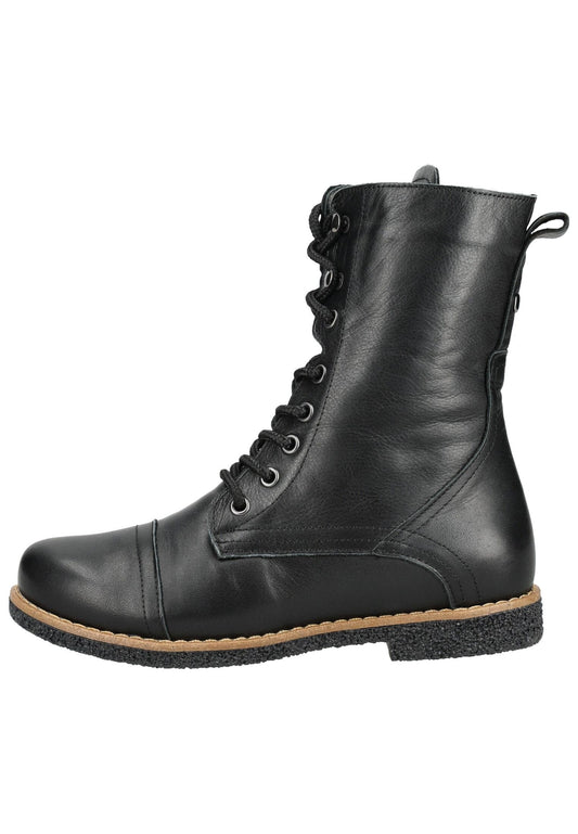 Andrea Conti Stiefelette Leder Schwarz