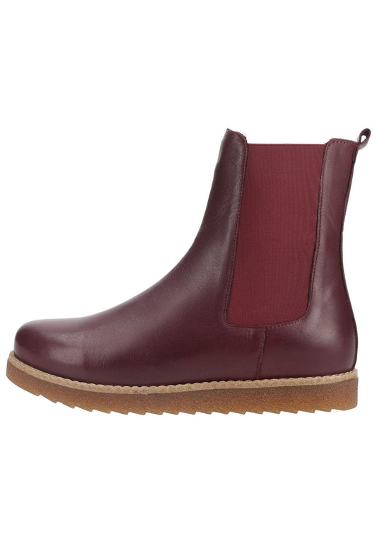 Andrea Conti Stiefelette Leder/Textil Rot