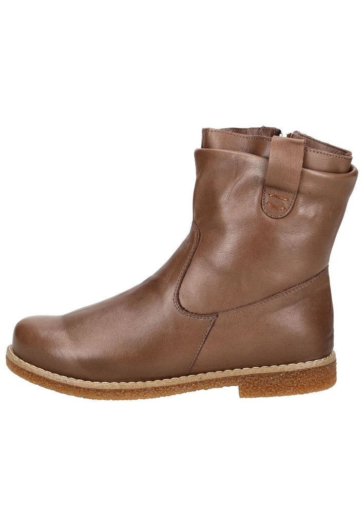 Stiefeletten Andrea Conti Stiefelette Leder Dunkelbraun Warmfutter
