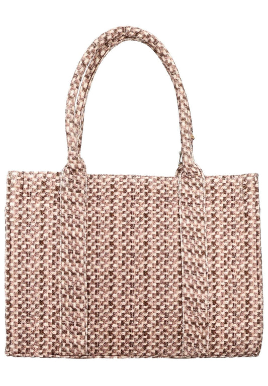 ANOKHI Taschen Baumwolle Beige