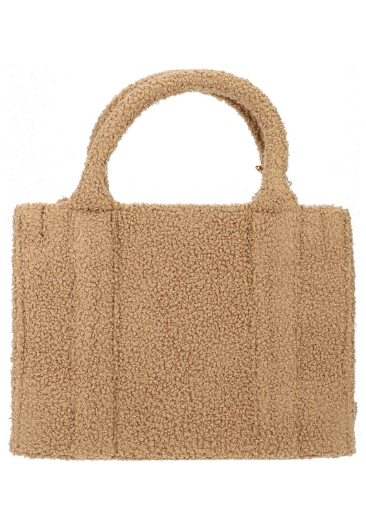 ANOKHI Taschen Baumwolle Beige