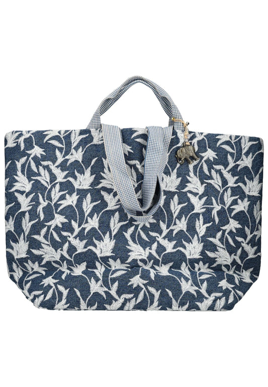 ANOKHI Taschen Baumwolle Blau