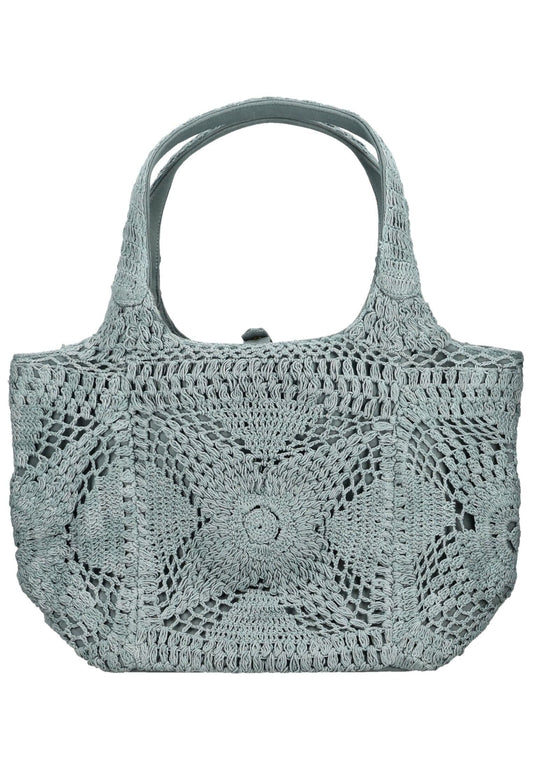 ANOKHI Taschen Baumwolle Grau