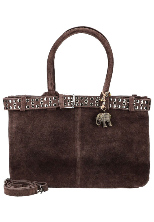ANOKHI Taschen Leder Chocolate