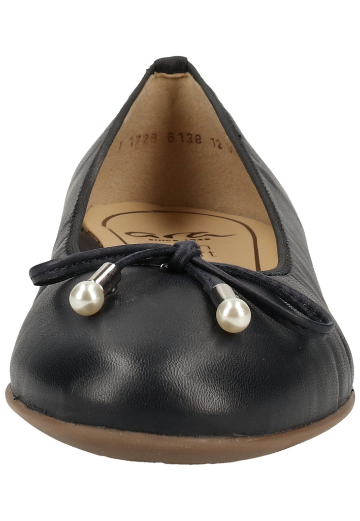 ara Ballerinas Glattleder Blau