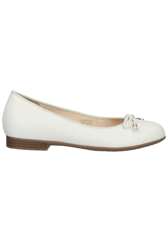 ara Ballerinas Glattleder Cream