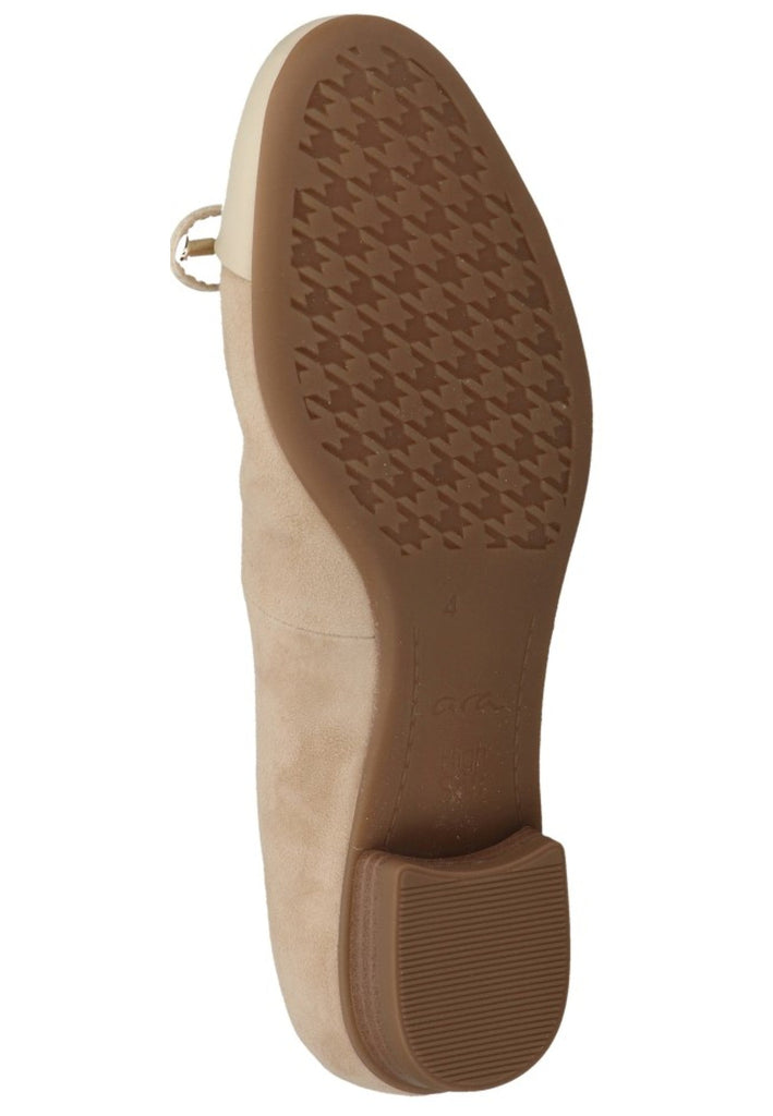 ara Ballerinas Leder Beige