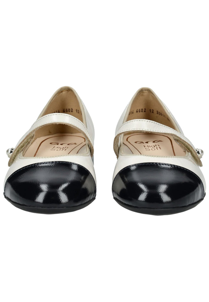 ara Ballerinas Leder Blau