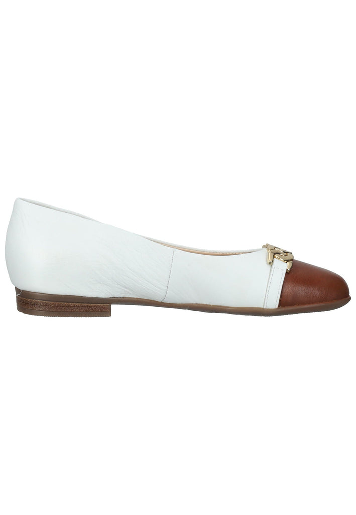 ara Ballerinas Leder Cognac