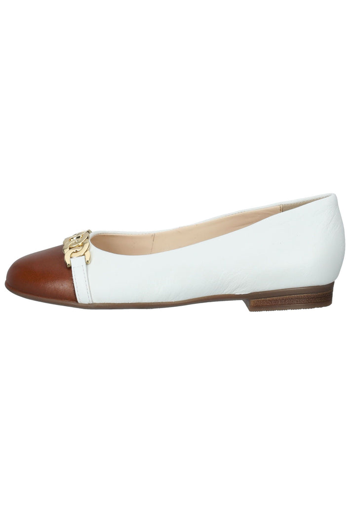 ara Ballerinas Leder Cognac