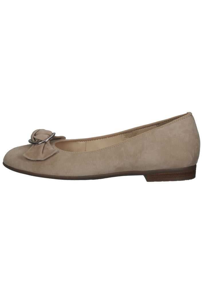 ara Ballerinas Leder Sand
