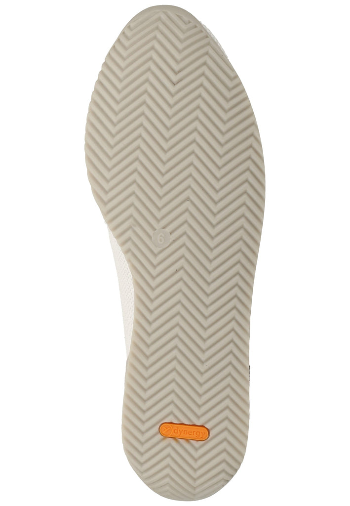 ara Ballerinas Leder/Textil Weiß