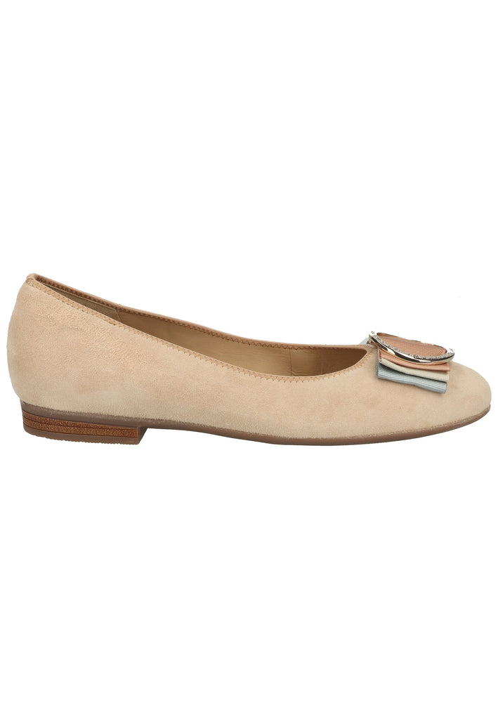 ara Ballerinas Veloursleder Braun