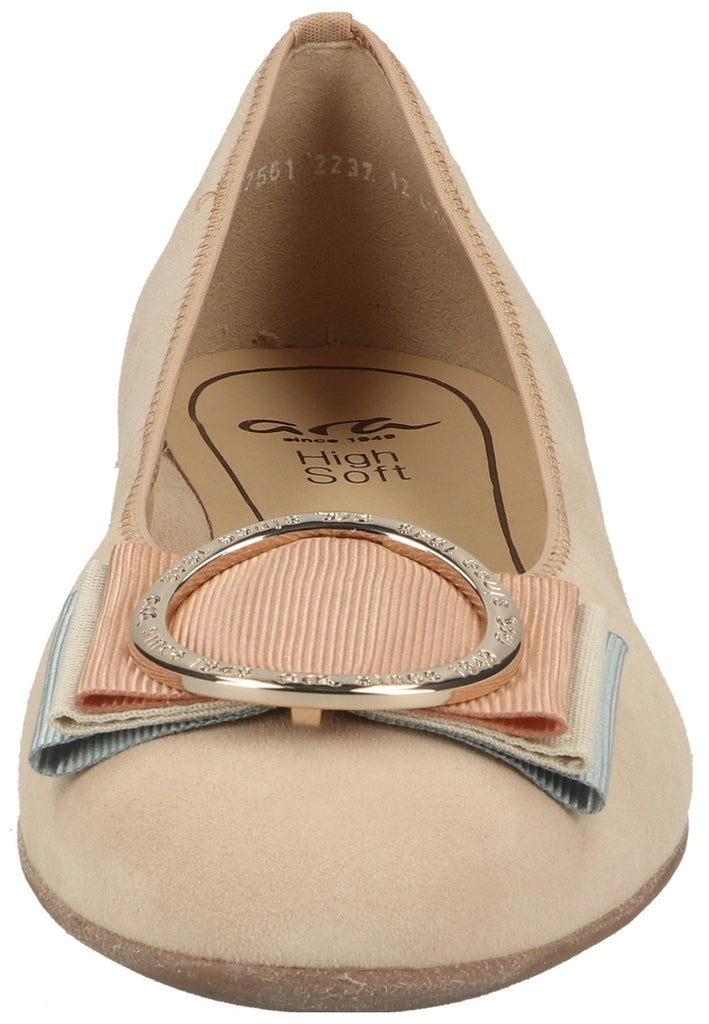 ara Ballerinas Veloursleder Braun